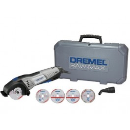 Serra Dremel Saw Max 710w Com 4 Discos E 1 Acoplamento