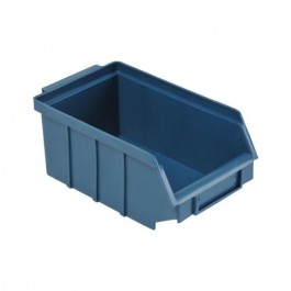 Gaveta Plástica para Estante 3 Azul 10x17x7cm com 25 pc