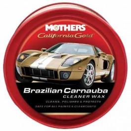 Cera Carnauba California Gold Cleaner Wax Mothers 340g