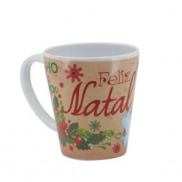 Caneca de Melamine Natal 390ml