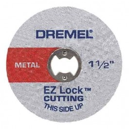 Disco De Corte Para Metais Ez Lock Dremel Com 5 Peças Ez456