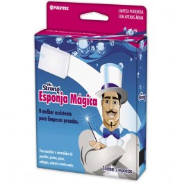 Esponja Mágica Mr. Strong com 2 unidades Pulvitec