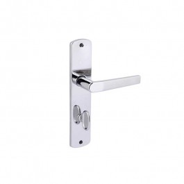 Fechadura Banheiro 40mm Alavanca Inox 2025 Arouca