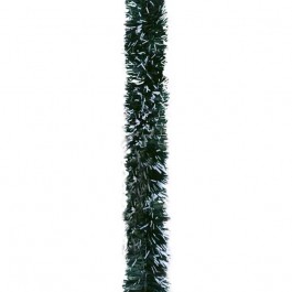 Festão PVC Verde Nevado 5cm