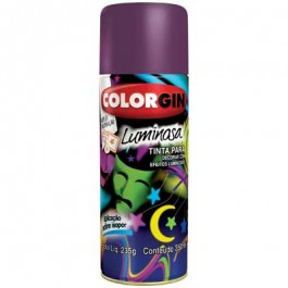 Tinta Spray Violeta Luminosa Colorgin