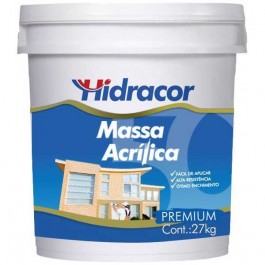 Massa Corrida Acrílica 27kg Hidracor