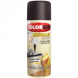 Tinta Spray Metálica Metallik Bronze Colorgin