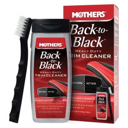 Kit Limpador de Frisos e Para-Choque Back to Black Mothers 6141 355ml