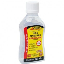 Tira Manchas de Ferrugem 120ml Tecidos Allchem