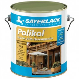 Verniz Alto Desempenho Polikol Acetinado Sayerlack 900ml 