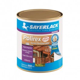 Verniz Tingidor Brilhante Mogno 1/4 X Polirex Sayerlack Com 6 Unidades