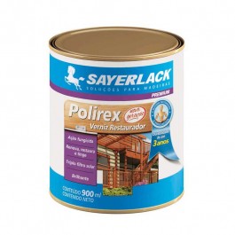 Verniz Tingidor Brilhante Mogno 1/4 X Polirex Sayerlack Com 6 Unidades