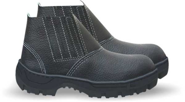 botina preta de segurança