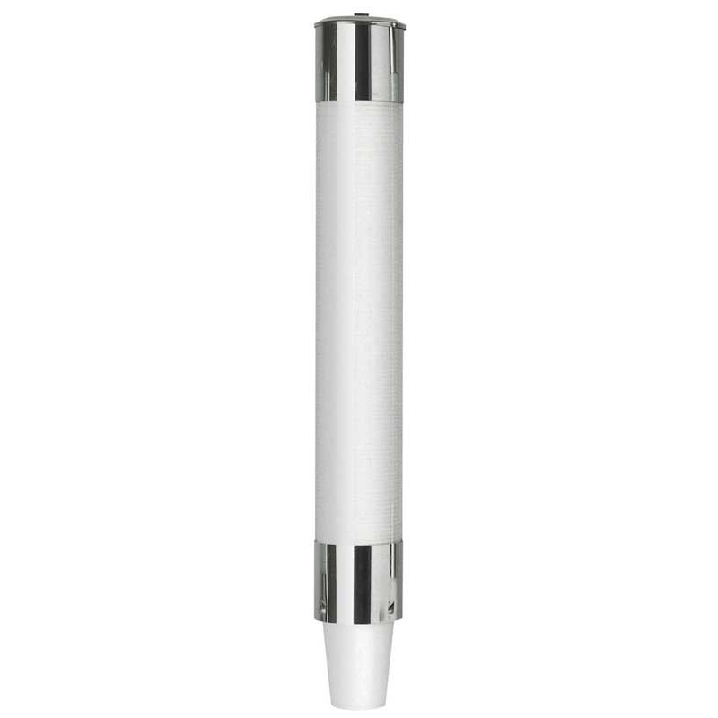 Porta Copos Descartável Plástico Com Inox 200 Ml Kaury