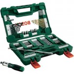 Kit De Brocas, Bits, Soquetes Titanium Bosch V-line 91 Peças