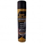 Envelopamento Liquido Tinta Spray DIP COLOR 400ML Preto Fosco