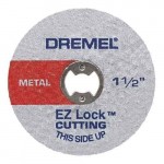 Disco De Corte Para Metais Ez Lock Dremel Com 5 Peças Ez456