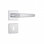 Fechadura Interna Alavanca Inox 81303 Roseta Quadrada Stam