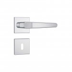 Fechadura Interna Alavanca Inox 81303 Roseta Quadrada Stam