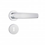 Fechadura Interna Alavanca Inox 81309 Roseta Redonda Stam