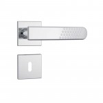 Fechadura Interna Alavanca Inox 81321 Roseta Quadrada Stam