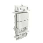 Interruptor 2 Teclas Simples e 1 Tomada 10A 2x4 Sem Placa LZ113 Lorenzetti