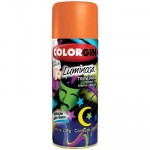 Tinta Spray Laranja Luminosa Colorgin