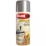 Tinta Spray Metálica Metallik Cromado Colorgin