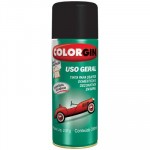 Tinta Spray Preto Fosco Uso Geral Colorgin