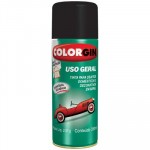 Tinta Spray Preto Fosco Uso Geral Colorgin