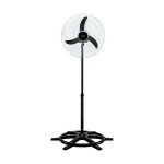Ventilador de Coluna Preto Oscilante Comercial Ventisol Bivolt