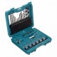 Kit Makita De Brocas, Bits, Soquete Com Maleta 36 Peças