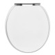 Assento Sanitário MDF Branco Oval Sicmol