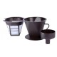 Conjunto Coador Café Plástico R13 Amélia