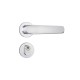 Fechadura Externa Alavanca Inox 80309 Roseta Redonda Stam