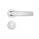 Fechadura Interna Alavanca Inox 81309 Roseta Redonda Stam