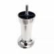 Pé Para Cama Box 130mm Cromado 2