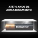 Pilha Alcalina Pequena AA Duracell com 2 Unidades 1