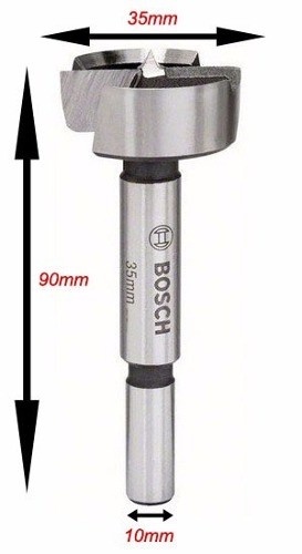 Broca para Madeira Fresadora Forstner 10mm- Bosch